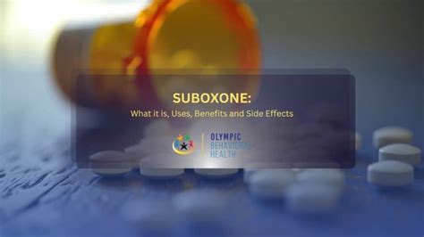 What Is Suboxone Opioid Addiction Treatment Obh