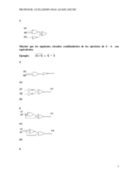 Solution Practica Dirigida De Circuitos Combinatorios Y Matrices Y