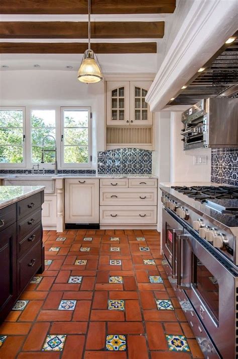 15 Terracotta Floor Tiles Ideas Elsafana Spanish Style Kitchen