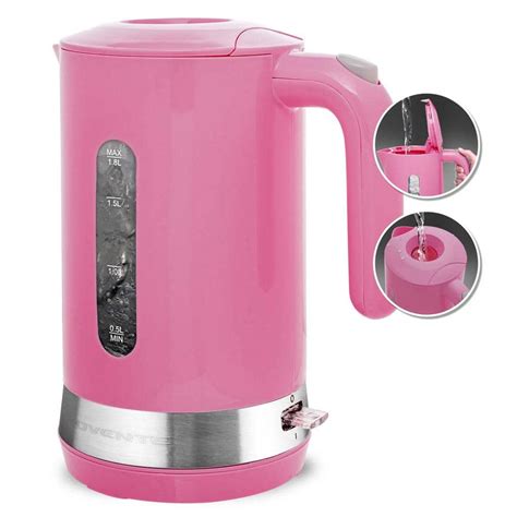 Ovente Cups Bpa Free Corded Electric Kettle With Auto Shut Off Kp P