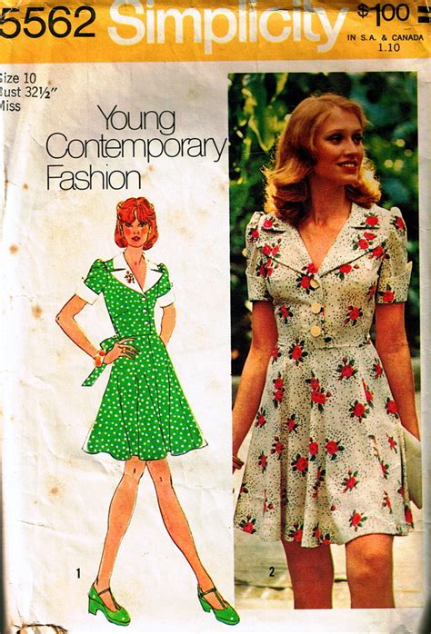 Simplicity 5562 Vintage Sewing Patterns Fandom Powered By Wikia