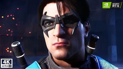 Gotham Knights Nightwing Full Story Arc Side Quest Gameplay