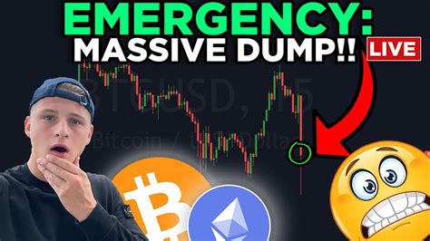 Massive Bitcoin Ethereum Dump What S Next Youtube