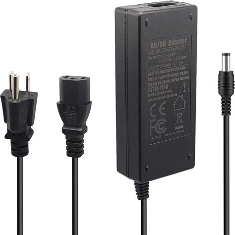 Amazon SHNITPWR 24V DC Power Supply 24 Volt 5A 120W Power Adapter