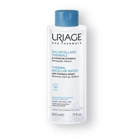 URIAGE Eau micellaire thermale peaux normales à sèches 250ml