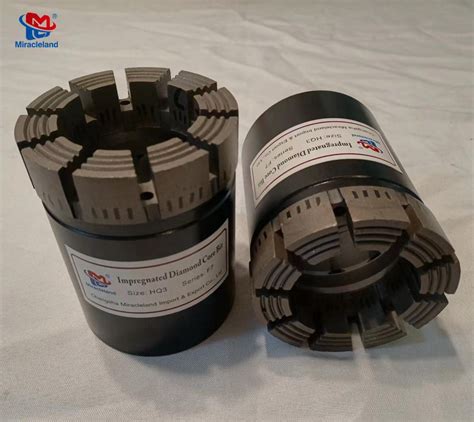 Hq Impregnated Diamond Core Drill Bit Mine Core Drilling Bit And