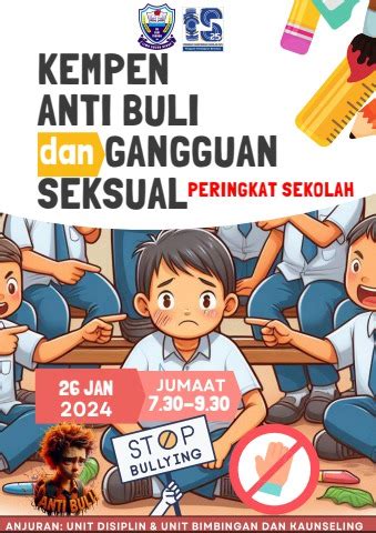 Buku Program Kempen Anti Buli Gangguan Seksual Aizakhairani Flip