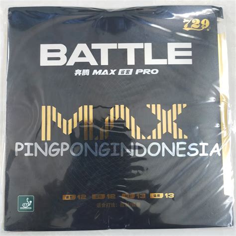 Jual Battle Max Pro Karet Rubber Pingpong Ritc Friendship Bat