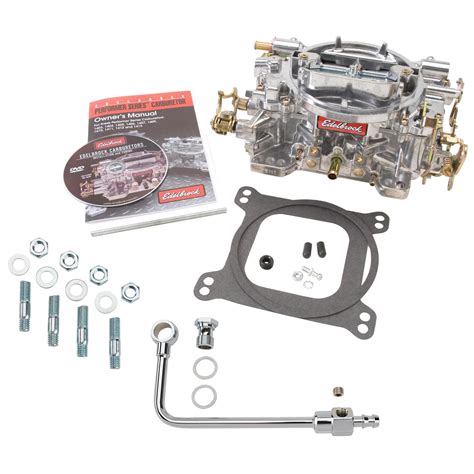 Edelbrock 1407 Performer 750cfm Carburetor W8126 Fuel Line Kit