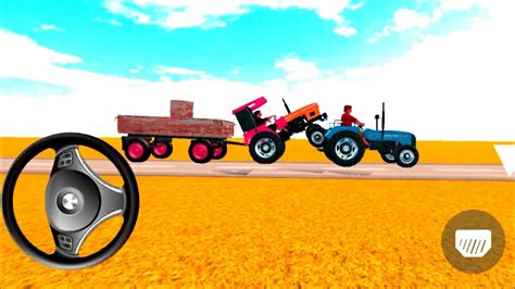 Indian Tractor Driving 3D Gameplay Indian Tractor Game Trending