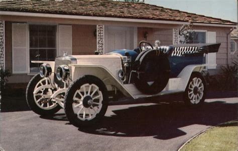 1913 Lozier Cars Postcard