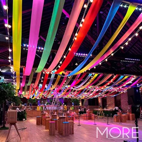 South American Event Theme Decor In 2024 Streamer Decorations Ceiling Streamers Carnival Themes