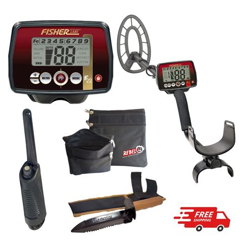 Fisher F22 Metal Detector Combo Deal Fisher Detectors Sa