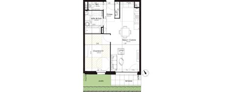 Plan Appartement T De M Neuf Valenciennes R Sidence Le