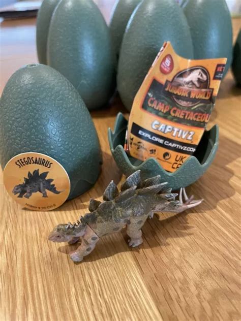 JURASSIC WORLD CAMP Cretaceous Captivz Slime Egg Assortment 7 90