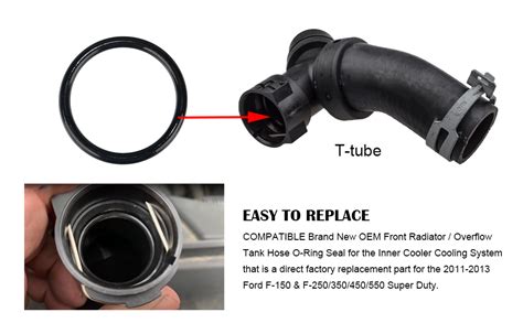 Amazon O Rings Gasket Seal Set Engine Radiator Hose And T Pipe