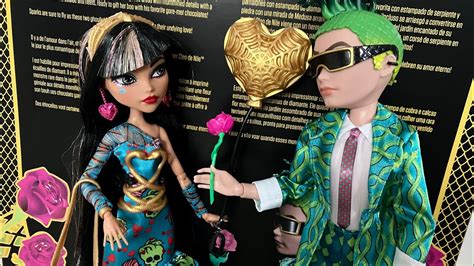 Monster High Howliday Love Edition Cleo And Deuce 2 Pack Doll Review Youtube