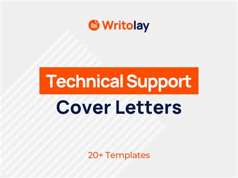 Technical Support Cover Letter Example 4 Templates Writolay