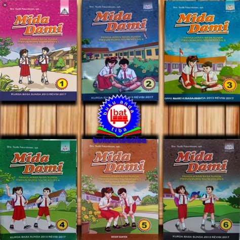 Jual BUKU BASA SUNDA MIDA DAMI SD KELAS 1 2 3 4 5 6 Taufik Faturohman