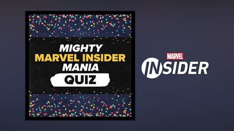 Earn Points For Marvel Insider This Week With Insider Mania Marvel