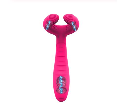 Satisfyer Partner Multifun 3 Motor Dildo Rabbit Vibrator Red