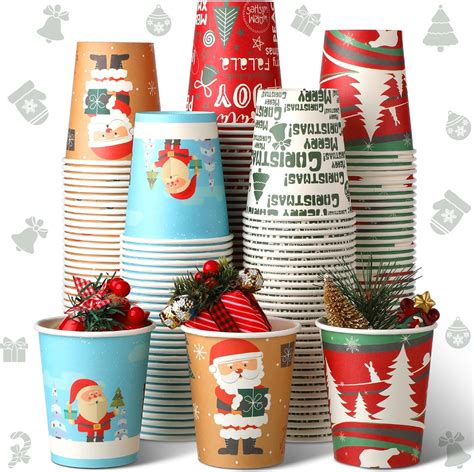 Amazon Jinei Pcs Oz Christmas Paper Cups Christmas