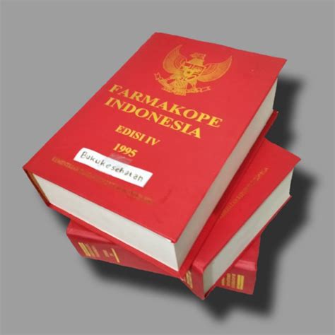 Jual Buku Farmakope Indonesia Fi Edisi Iv Terbaru