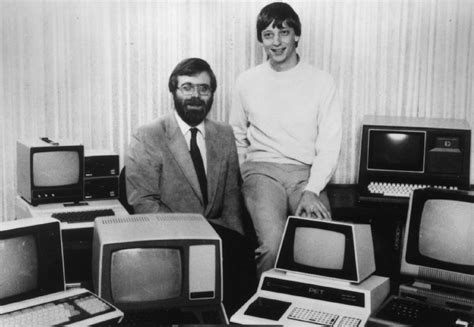 Bill Gates and Paul Allen reprise classic Microsoft photo, three ...