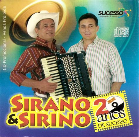 Cd Sirano E Sirino Anos De Sucesso Forr Em Vinil