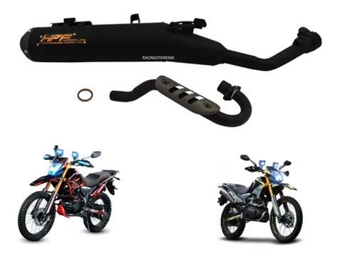 Escape Mofle Completo Vento Crossmax Pro Motocicleta Env O Gratis