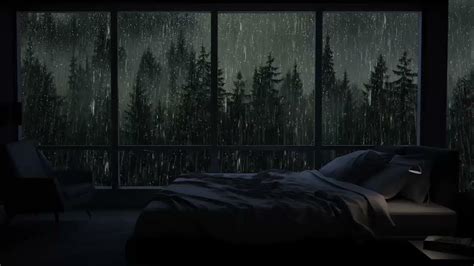 Fall Asleep Immediate With Gentle Rain Sound In Forest Heavy Rain