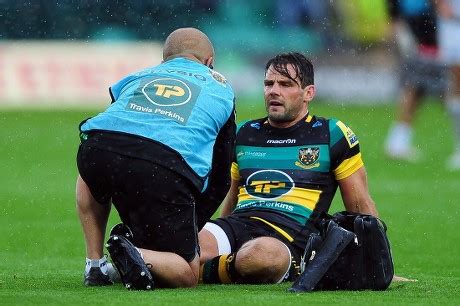 Ben Foden Northampton Saints Treated Injury Editorial Stock Photo