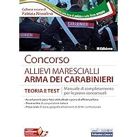 Amazon It Concorso Allievi Marescialli Arma Dei Carabinieri Manuale