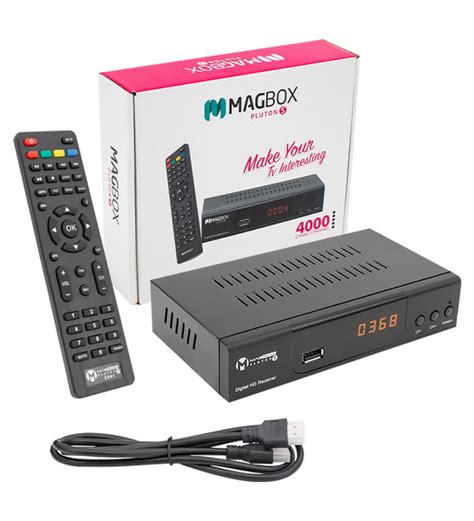 Hd Uydu Alicisi Magbox Pluton S Yen Model Kasali Full Tkgs L Scart