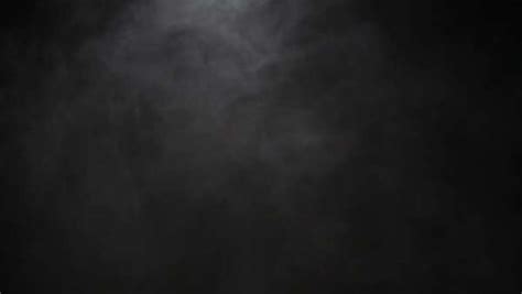 Light Smoke Ambiance Effect Isolated On Black Background Stock Video