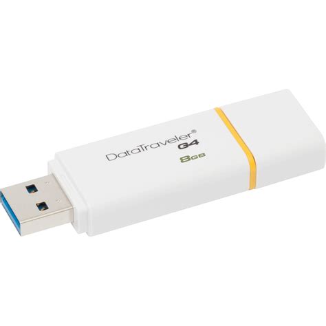 Kingston 8GB USB 3 0 DataTraveler I G4 Flash Drive DTIG4 8GB B H