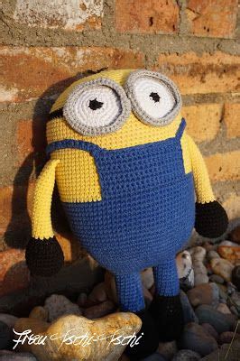 Frau Tschi Tschi Minion Xl Amigurumi Freebie Minion H Keln Crochet