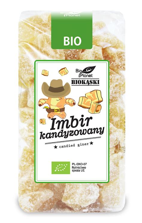 Imbir Kandyzowany 400g Bio Planet