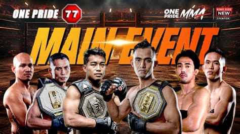 One Pride MMA 77 Duel Para Raja Dan Former Champion Panaskan Velodrome