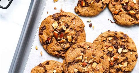 Chocolate Chip Almond Butter Cookies Punchfork