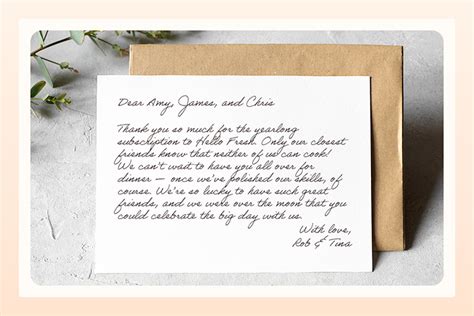 How to Write Wedding Thank-You Cards (With 14 Templates)