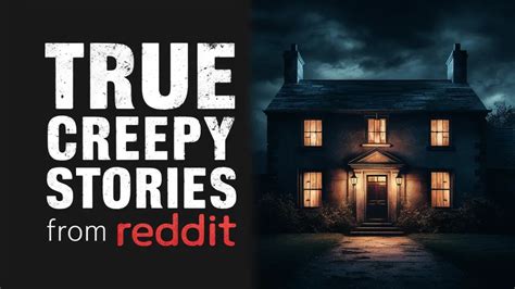 True Terrifying Creepy Stories From REDDIT With Rain Sounds Black