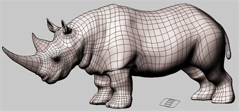 D Rhinoceros Iges Model