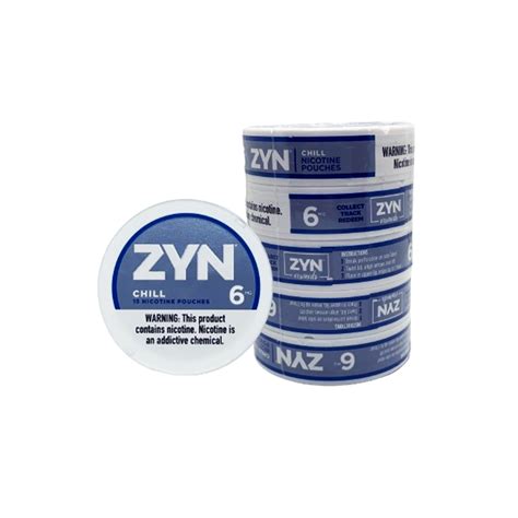 Zyn Chill Nicotine Pouches 6mg Native Smokes Canada