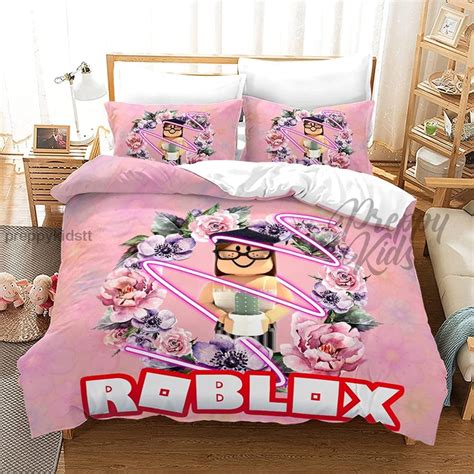 No. 33 Roblox Girls Bed 3PC Comforter Set Pink – Preppy Kids (Grand Bazaar)