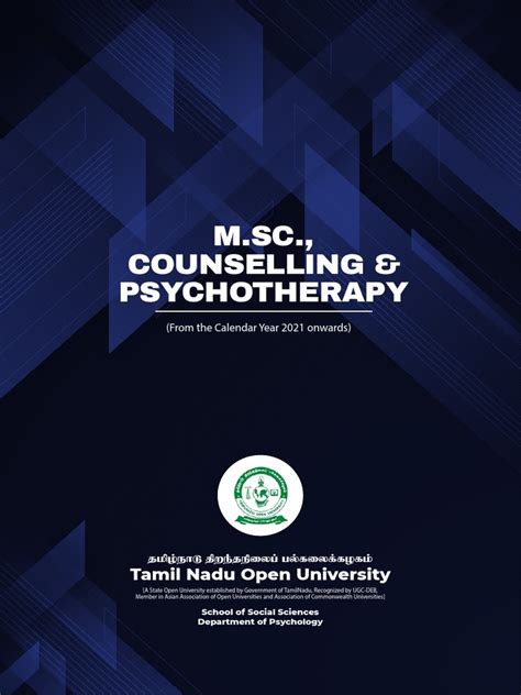 Msc Counselling And Psychotherapy Pdf Psychotherapy Psychology