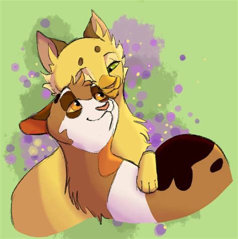 Sandstorm And Spottedleaf Twin Shadows Fanart By Simatra On Deviantart Warrior Cats Fan Art