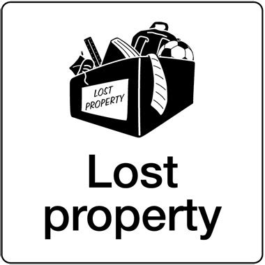 Lost property sign | Stocksigns