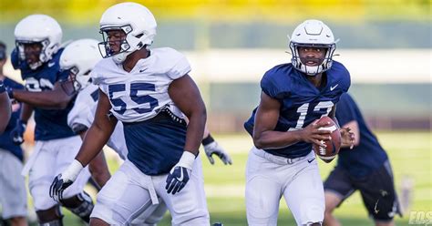 Photos Penn State Bye Week Practice Non Travel Scrimmage