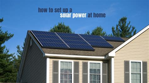 How to Get Solar Panels for Your Home: A Step-by-Step Guide - Wilson ...